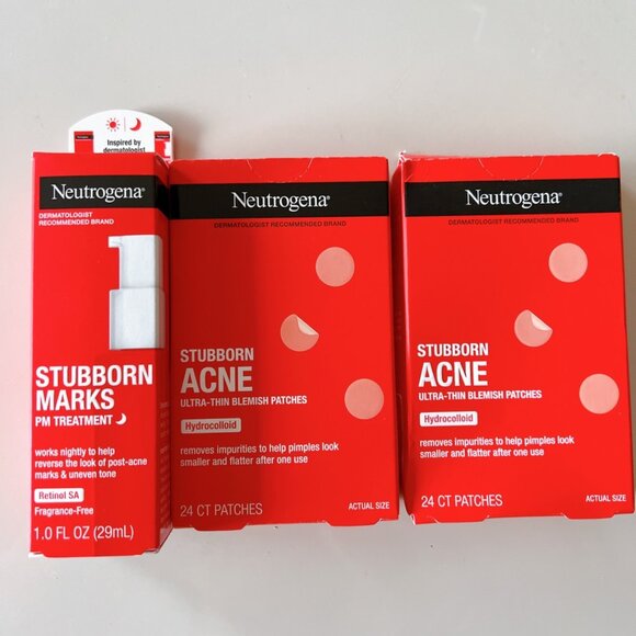 Neutrogena stubborn acne bundle - Picture 1 of 3